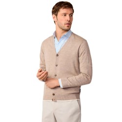 жилетка,мъжки,пуловери,façonnable,fm700378,cardigan,beige