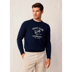 блуза,мъжки,пуловери,façonnable,fm700383,sweater,blue,(marine,blue)