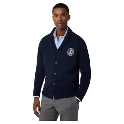 жилетка,мъжки,пуловери,façonnable,fm700384,cardigan,blue