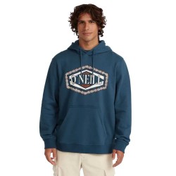 суичър,мъжки,пуловери,o´neill,front,print,hoodie,blue