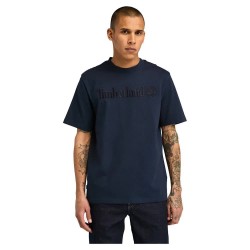 тениска,мъжки,тениски,timberland,embroidery,tonal,short,sleeve,t,shirt,dark,sapphire,(blue)