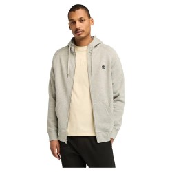 блуза,мъжки,пуловери,timberland,exeter,river,brushed,back,full,zip,sweatshirt,grey