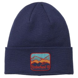шапка,timberland,mountain,patch,beanie,blue