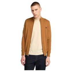 блуза,мъжки,пуловери,timberland,williams,river,cotton,yd,full,zip,sweater,brown,(dark,wheat,boot)