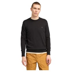 блуза,мъжки,пуловери,timberland,williams,river,cotton,yd,sweater,black,pavement,(black)