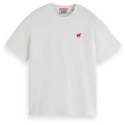 тениска,дамски,тениски,scotch,&,soda,180314,short,sleeve,t,shirt,white