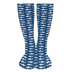 чорапи,дамски,чорапи,scuba,gifts,uztq2k,6,socks,blue,(navy,blue,white)
