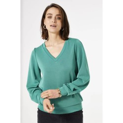 блуза,дамски,блузи,garcia,t40261,sweatshirt,ivy,forest,(green,blue)