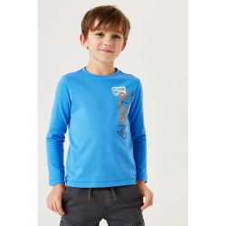 тениска,детски,тениски,garcia,t45600,long,sleeve,t,shirt,blue,(water)