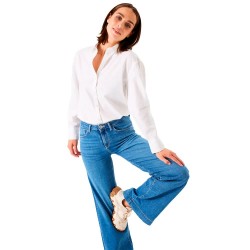 риза,с,дълъг,ръкав,дамски,блузи,дамски,ризи,garcia,u40033,long,sleeve,shirt,off,white,(white)
