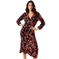 рокля,дамски,поли,и,рокли,garcia,u40085,long,sleeve,midi,dress,black,(black)