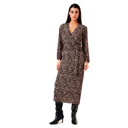 рокля,дамски,поли,и,рокли,garcia,v40281,long,sleeve,midi,dress,black,(brown)