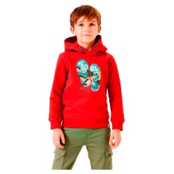 суичър,детски,блузи,garcia,v45660,hoodie,roof,tile,(red)