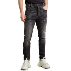 дънки,мъжки,панталони,g,star,d,staq,3d,slim,jeans,worn,in,vulcanic,ash,restored,(black)