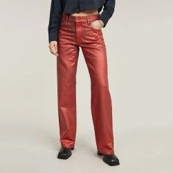 дънки,дамски,панталони,g,star,judee,loose,jeans,orange,(shiny,scarlet,metal,coating)