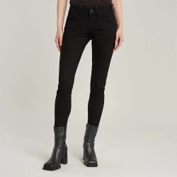 дънки,дамски,панталони,g,star,lynn,mid,skinny,jeans,black,(pitch,black)