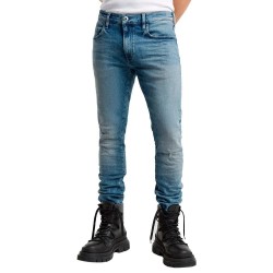дънки,мъжки,панталони,g,star,revend,fwd,skinny,jeans,antique,faded,ripped,icecap,(blue)