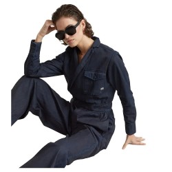 гащеризон,дамски,гащеризони,g,star,tailored,wrap,jumpsuit,black