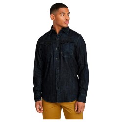 риза,с,дълъг,ръкав,мъжки,ризи,g,star,arc,3d,long,sleeve,shirt,blue,(rinsed)