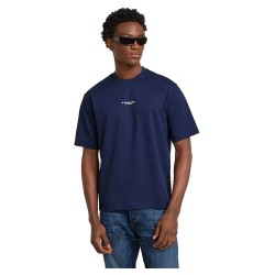 тениска,мъжки,тениски,g,star,center,chest,boxy,short,sleeve,t,shirt,blue,(imperial,blue)