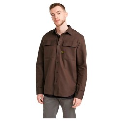 риза,с,дълъг,ръкав,мъжки,ризи,g,star,cpo,regular,fit,long,sleeve,shirt,ganache,dark,plum,oxford,(brown)