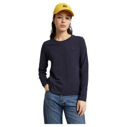 тениска,дамски,тениски,g,star,front,seam,long,sleeve,t,shirt,osaka,blue,(blue)