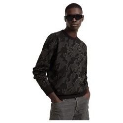 блуза,мъжки,пуловери,g,star,island,camo,sweatshirt,black