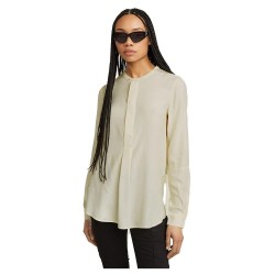 риза,с,дълъг,ръкав,дамски,блузи,дамски,ризи,g,star,placket,long,sleeve,shirt,beige