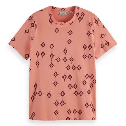 тениска,дамски,тениски,scotch,&,soda,177683,short,sleeve,t,shirt,orange