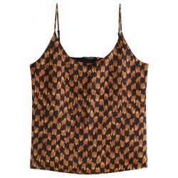 тениска,дамски,тениски,scotch,&,soda,177694,sleeveless,t,shirt,brown