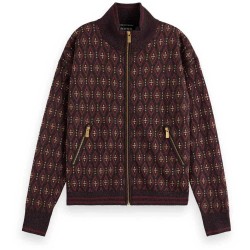 яке,дамски,якета,и,палта,scotch,&,soda,178087,bomber,jacket,brown