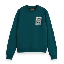 блуза,дамски,блузи,scotch,&,soda,178168,sweatshirt,green