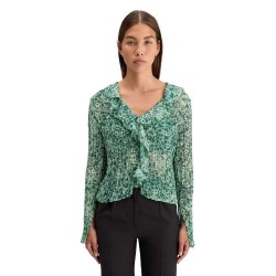 тениска,дамски,тениски,scotch,&,soda,178200,long,sleeve,t,shirt,shibori,floral,green,(green)