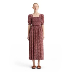 рокля,дамски,поли,и,рокли,scotch,&,soda,179143,3,4,sleeve,dress,brown