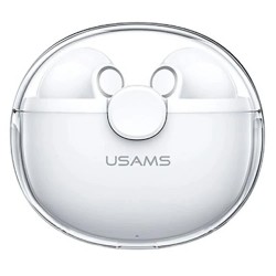 слушалки,слушалки,usams,bhubu01,wireless,earphones,white,(white)