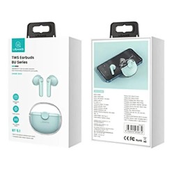 слушалки,слушалки,usams,bhubu03,wireless,earphones,green,(green)