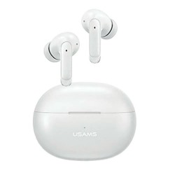 слушалки,слушалки,usams,bhuencxd02,5.3,tws,wireless,earphones,white,(white)