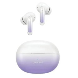 слушалки,слушалки,usams,bhuencxd04,5.3,tws,wireless,earphones,purple,(purple,blue)