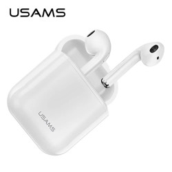 слушалки,слушалки,usams,bhulu01,wireless,earphones,white,(white)