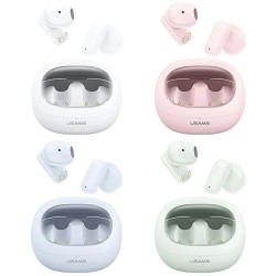 слушалки,слушалки,usams,bhutd01,wireless,earphones,multicolor,(white)