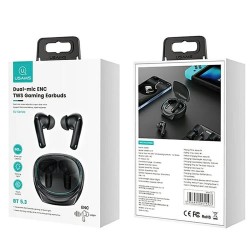 слушалки,слушалки,usams,bhuxj01,wireless,earphones,black,(black)