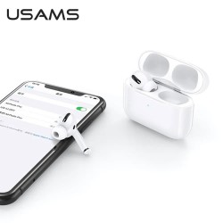 слушалки,слушалки,usams,bhuym01,wireless,earphones,white,(white)