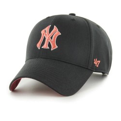 шапка,с,козирка,всички,шапки,47,mlb,new,york,yankees,freeform,mvp,snapback,cap,black,(black)