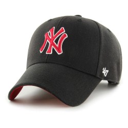 шапка,с,козирка,всички,шапки,47,mlb,new,york,yankees,sure,shot,mvp,snapback,cap,black,(black)