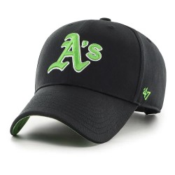 шапка,с,козирка,всички,шапки,47,mlb,oakland,athletics,freeform,mvp,snapback,cap,black,(black)