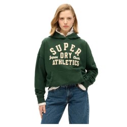 суичър,дамски,блузи,superdry,athletic,appliq,hoodie,green