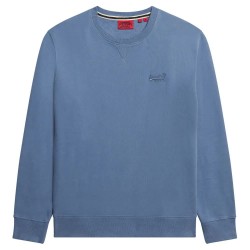 блуза,мъжки,пуловери,superdry,essential,logo,sweatshirt,blue,(moonlight,blue)