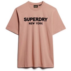 тениска,мъжки,тениски,superdry,luxury,sport,short,sleeve,t,shirt,cameo,brown,(pink)