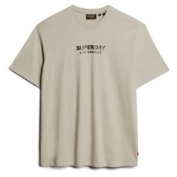 Тениска Superdry Luxury Sport short sleeve T-shirt - Beige / Grey (Chateau Grey) тениска,мъжки,тениски,дамски,тениски,superdry,luxury,sport,short,sleeve,t,shirt,beige,grey,(chateau,grey)