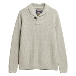 блуза,мъжки,пуловери,superdry,merchant,shawl,high,neck,sweater,grey